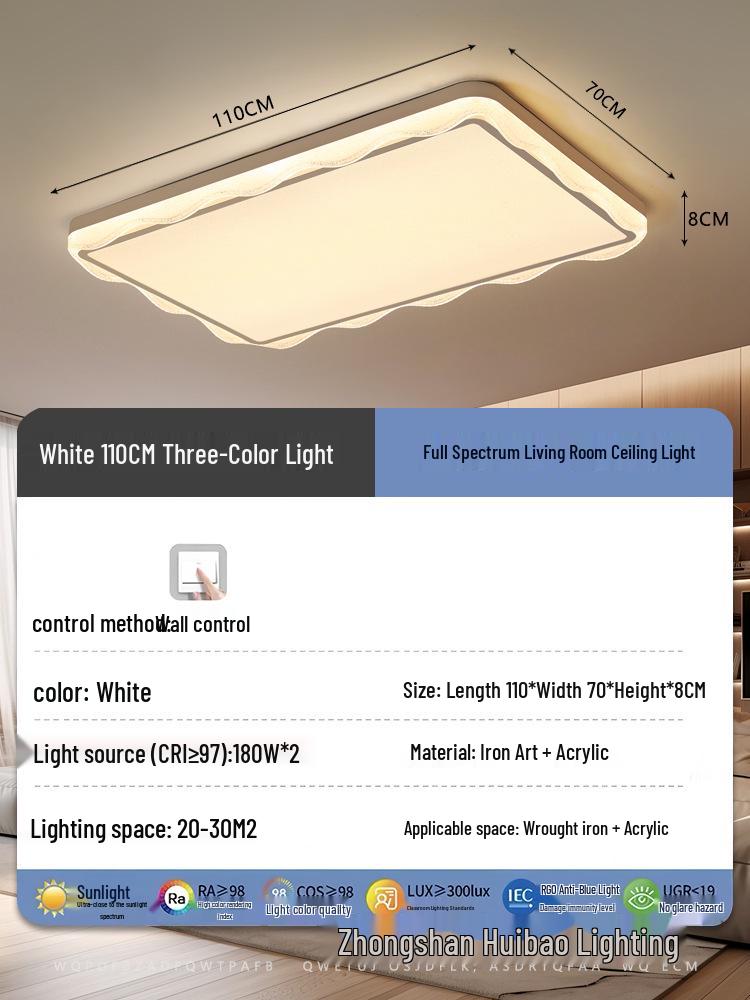 Modern Italian Wave Ceiling Light: High-End Fixture for Living Room & Bedroom