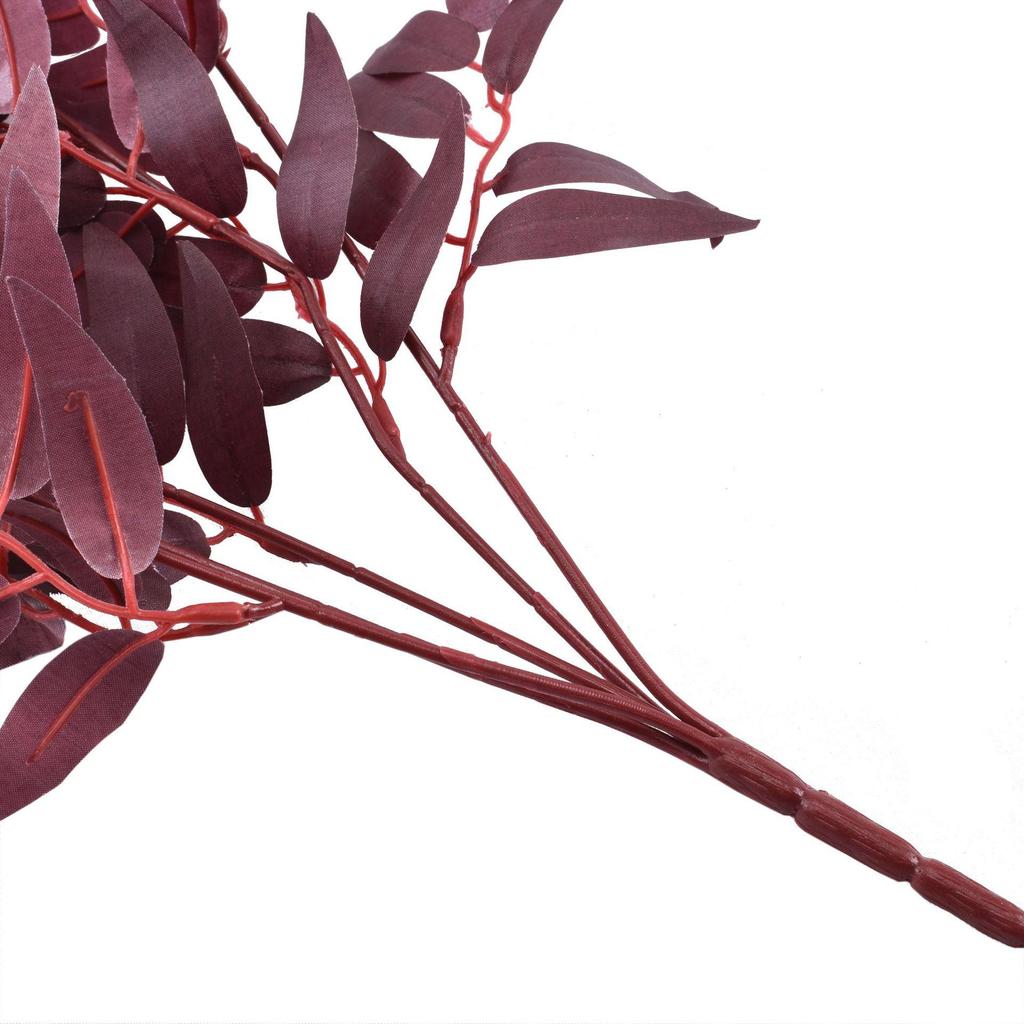 5-Fork Willow Leaves Nordic Wedding & Home Decor Artificial Plant