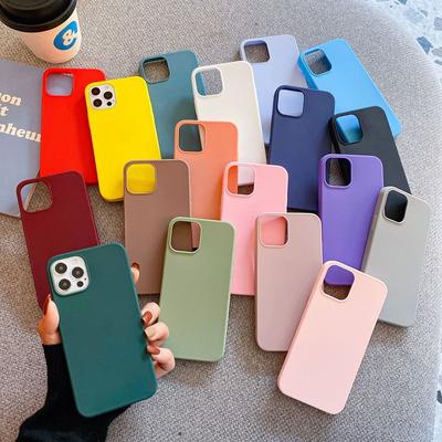 Candy Color Silikon Handyhülle für iPhone 14 Pro Max Hülle für iPhone 14 ProMax iphone14 14 Plus Matte Soft Tpu Back Cover