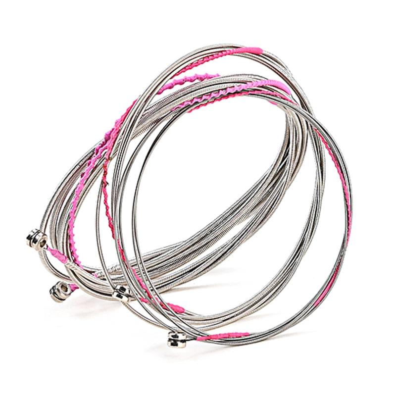 4-string Acoustic Guitar Strings Replacement Stainless Steel Bass String Durable