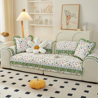 Cotton Sofa Cushion, Universal Fabric for All Seasons, Non-slip Sofa Cushion, Simple Modern Pure Cotton Sofa Cover, Cover Cloth