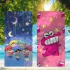 Cartoon C-Crayon S-Shin-Chan Towel Beach Towel Travel Lightweight Skin Friendly For Pool Beach Camping Cruise Summer