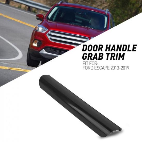 For Ford Escape 13-19 RH Front Door Handle Grab Trim Molding Right Black Decor