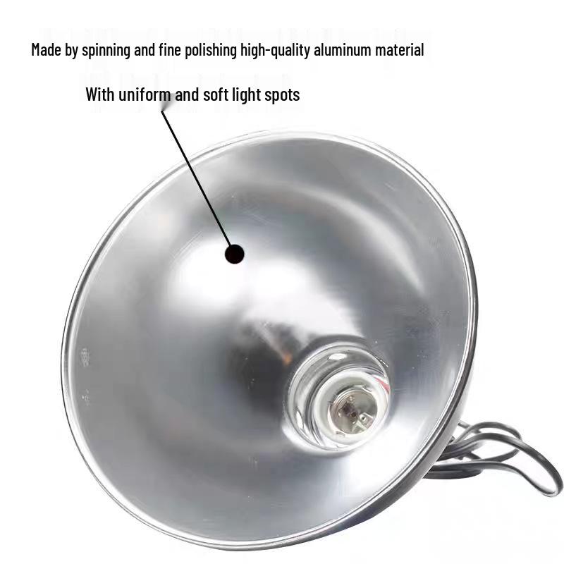 Turtle Basking Reptile Lamp: Adjustable Heat-Resistant Sun Lamp Cover with Focused Light and Heat Control