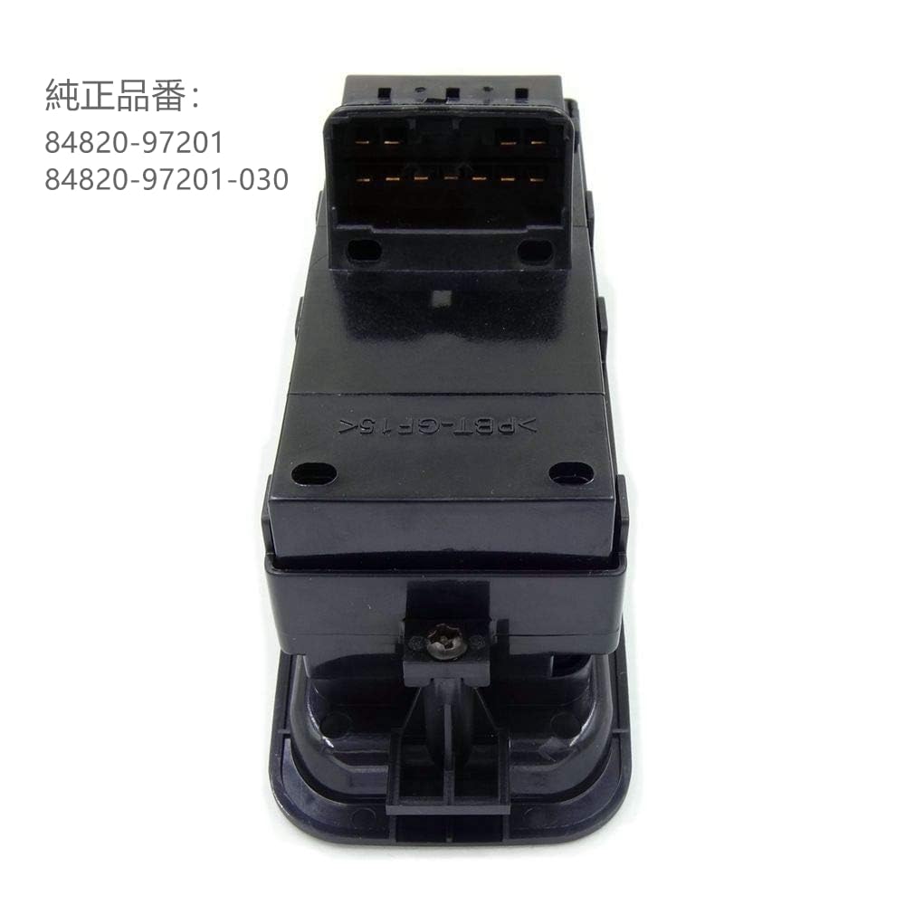 ELECBRO Spínač elektrického ovládání oken pro Daihatsu Move Subaru Preo pro L600S/L602S/L610S/L900S/L902S/L910S/L912S 11-pinový