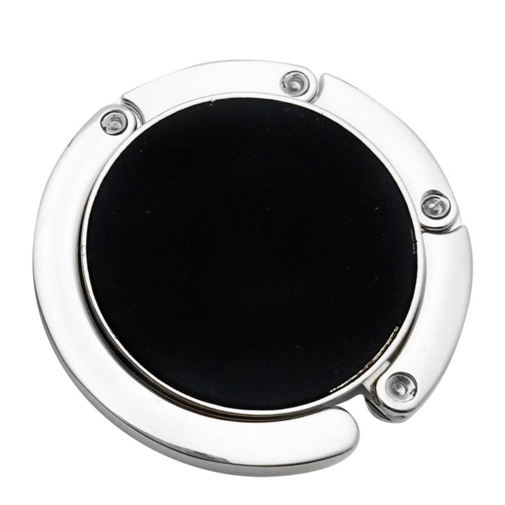 Round Bag Hook Holder Aluminum Alloy Handbag Hook Portable Folding Hook  Women