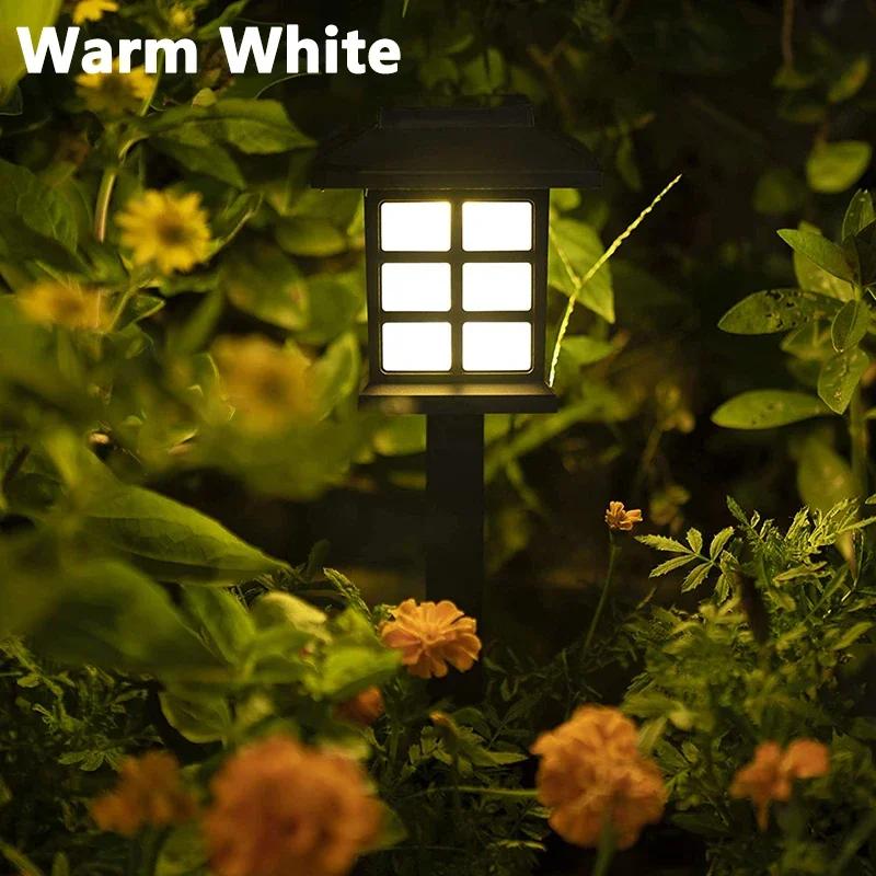 1/2/4/6/8/12 Stück Solare LED-Wegeleuchten Außen Wasserdicht Gehweg Garten Dekoration Straßenlaterne für Landschaft Hof Terrasse Auffahrt