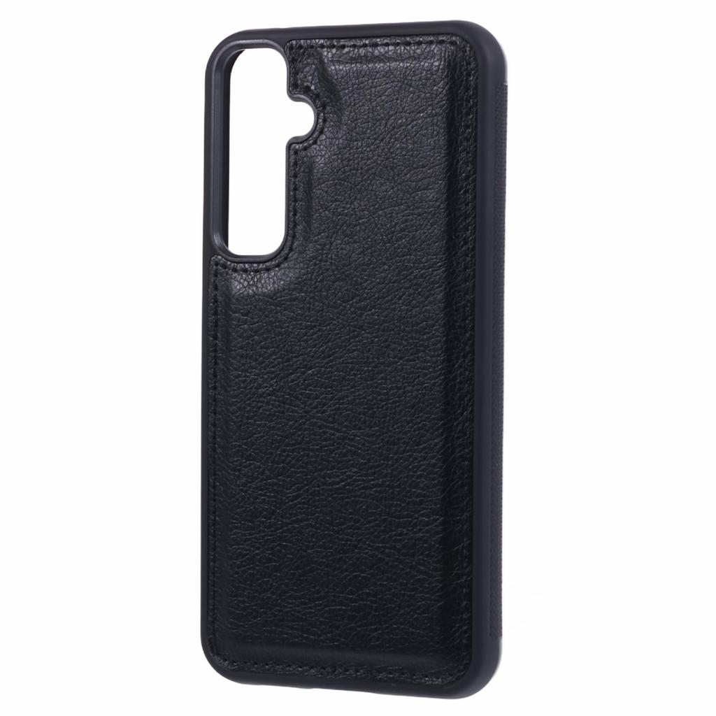 For Samsung Galaxy A54 5G Case Calf Texture PU Leather Anti-Fingerprint Back Phone Cover