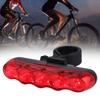Waterproof Night Warning Lamp 5LED High Bright Taillight for Mountain Bike