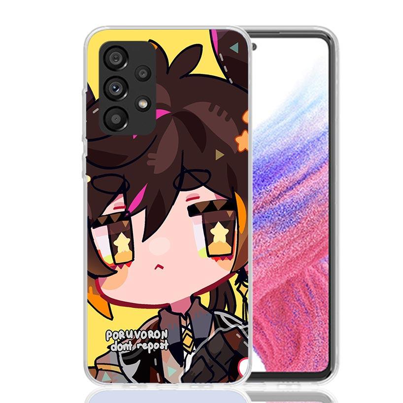 Genshin Impact Cute Star Eyes Phone Case For Samsung Galaxy A13 A14 A15 A16 A53 A54 A55 A56 A33 A34 A35 A36 A23 A24 A25 A26 A05S