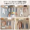 Tcatec Clothes 150kg Weight Assembly Storage Clothes Rack with Sturdy Pipes and Iron Vintage Stylish Display Rack with White Wall-Mounted Rack,