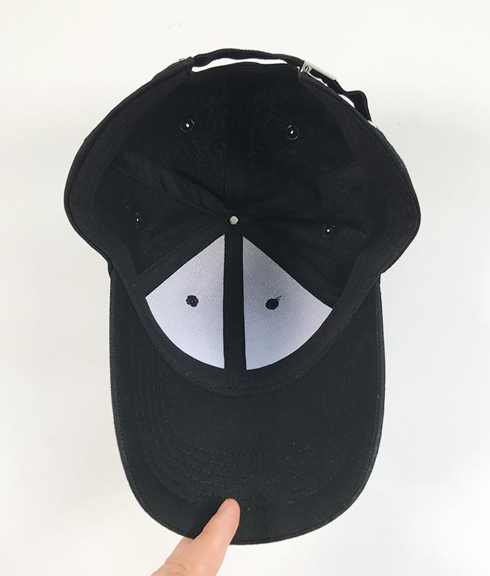 High Quality Design Fashion Black Plain Blank Custom Mens Baseball Caps