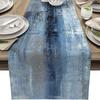 Reusable Linen Table Runner Vintage Table Cloth Home Decoration Table Cover  Table Decor