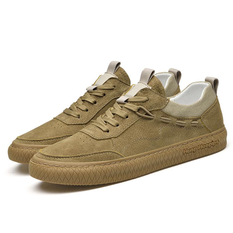 Men's Shoes Autumn Retro Men's Casual Shoes Korean Version Trend Breathable British Sports Shoes Board Shoes Men