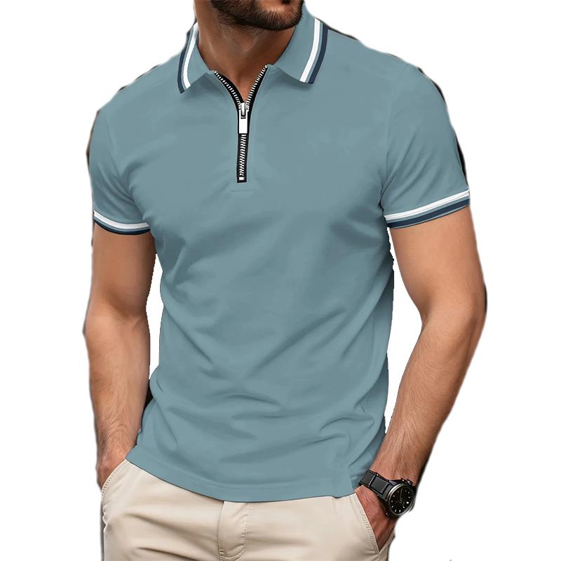 Das neue Herren-POLO-Shirt für den Sommer 2025 ist atmungsaktiv, leicht, lässig und modisch mit einem erfrischenden Buchstabenaufdruck