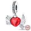 100% Copper Love Mother And Daughter Charms Fitoriginal Bracelets Diy Jewelry Making For Women Gift