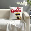 Kwaii Anime BBuldak RRameSn Kissenbezug Natürlicher Leinen Bio-Stoff Doppelseitiger Druck Sofa Heimdeko Kissenbezug