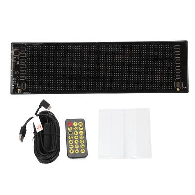 Afișaj LED Programabil 20x64 Pixeli IP65 Rezistent la Apă Moale USB 5V Bluetooth Panou Matrice LED