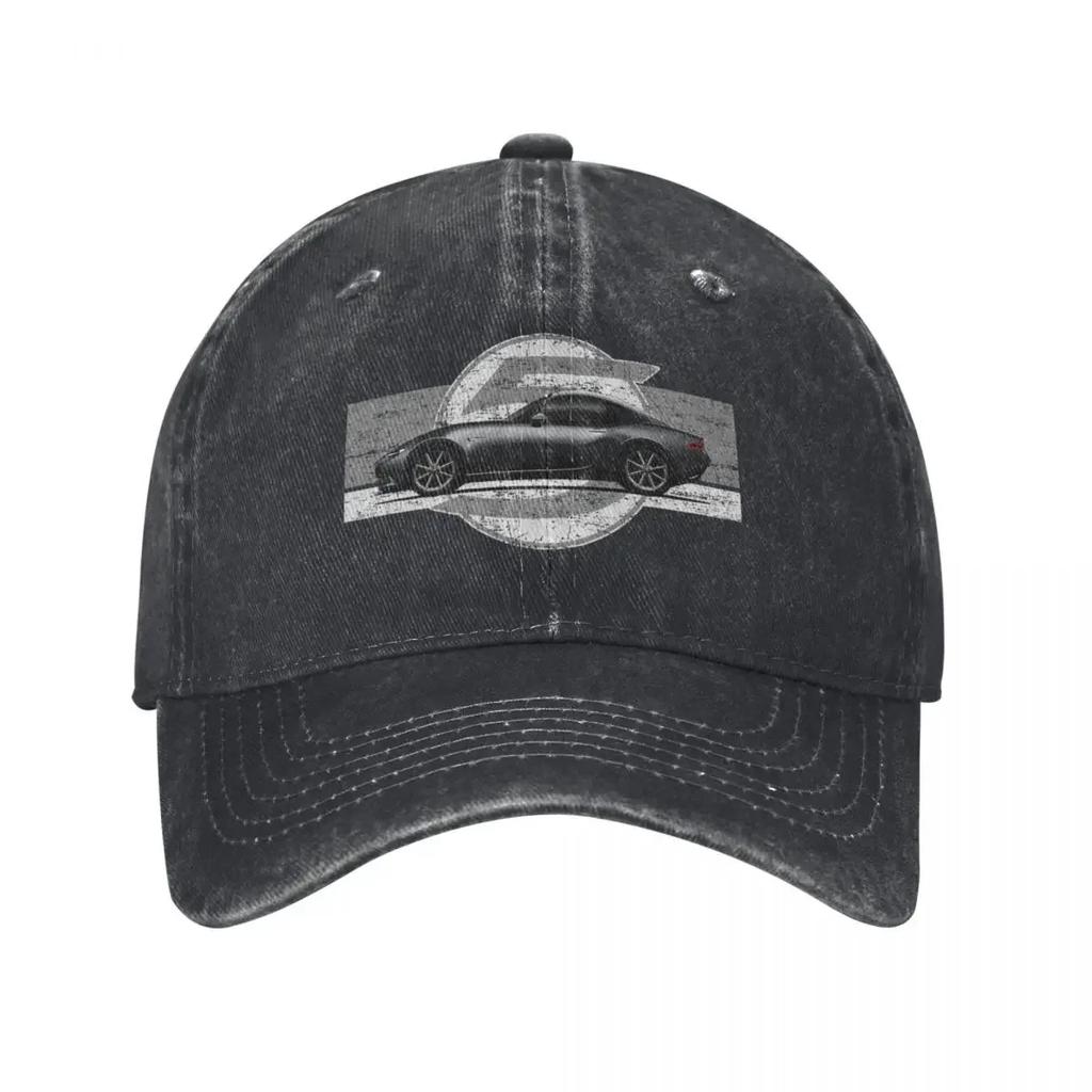My drawing of the iconic Japanese roadster sports car RF with background  Baseball Cap custom Hat Luxury Cap Boy Womens