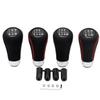 Universal 5-speed Gear Shift, Handball Transmission, Gear Shift Lever, PU Gear Lever, Wave Stick Head Accessories
