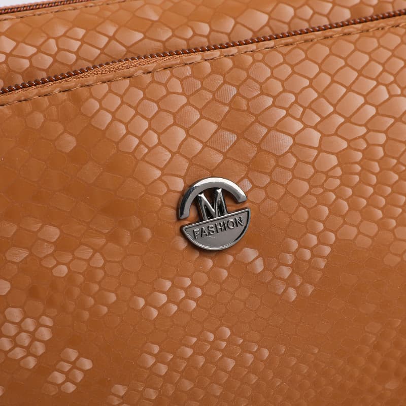 Strukturierte Pendler-Umhängetasche Messenger-Tasche Clutch