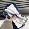 TR90 Square Ladies Reading Glasses Ultra-light Large Frame Anti-blue Light Optical Prescription Glasses Frame Female YC1279