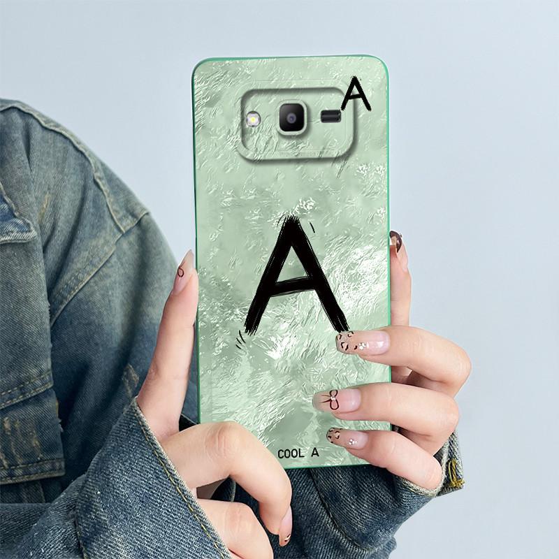 Funda For Samsung Galaxy J2 Prime G532 J2 ACE Grand Prime Plus G530 Soft Silicone Phone Case Protective Fashion Letter Cover