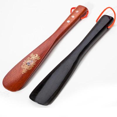 Wooden Durable Handle Shoehorn Shoe Horn Aid Stick Remover Tool 22Cm Oz