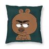 Brickleberry Malloy Pillowcase Polyester Linen Velvet Pattern Zip Decor Pillow Case Car Cushion Case 45x45