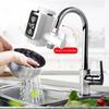 220V Water Heater Kitchen Cold Heating Faucet Tankless Digital Instantaneous Water Heater Water Tap Electric Hot Faucet