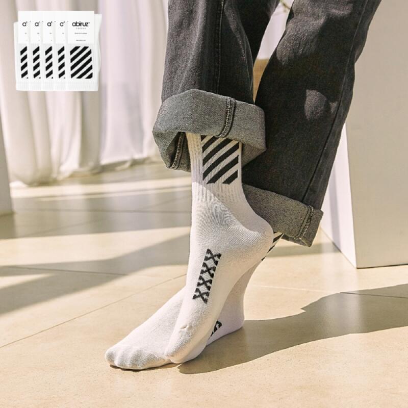Women s Crew Socks 5-Pack Set WSP-11 5-pack for women (220-250mm)
