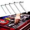 5Pcs/Set Hand Tools L Shape Square Head Wrench Square Key 4 Point Wrench Screwdriver Set 3-7mm Tools For Mechanic