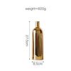 Hot Sale Gold Ceramic Tabletop Vase Modern Minimalist Style Flower Vase for Home Decoration