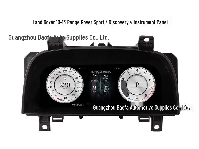 Upgrade Land Rover Discovery 4's central control screen to include Android navigation, LCD climate display, and CarPlay dual-screen features.