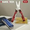 Swiss Tech Mini Multi-Function Pocket Folding Stainless Steel Aluminum Alloy Scissors Corrosion Resistance 5