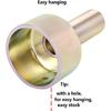 Trailer Dust Cap Tallation Tool 1.98 Inch Trailer Dust Cap Tool Axle Grease Cap Tool (1.98 '' Dust Cap Driver)