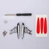 Adjustable Solar LED Rear Spoiler Wing Racing Flashing Lamp Air Deflector Decor
