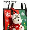 Latest Cute Schnauzer Plush Keychain With Red Hat Scarf Stuffed Bag Pendant Key Ring Present For Holiday Friends Keychain Collectible