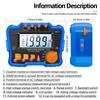 Insulation Resistance Tester 100V  250V  500V  1000V Resistance Tester with LCD Backlight Digital Display Screen