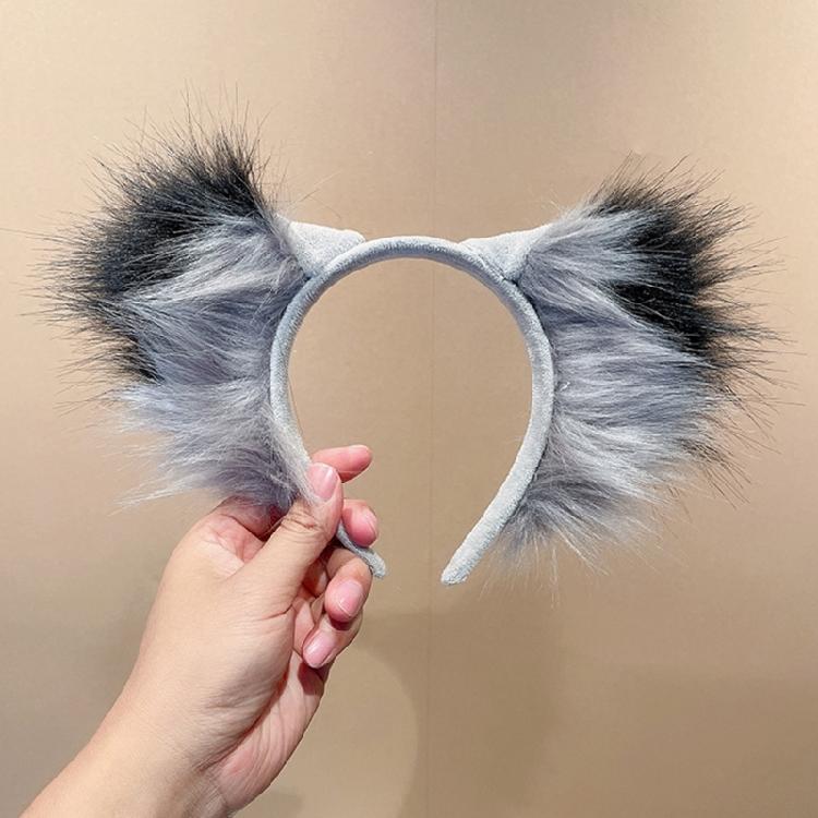 Liebevoller Hund Wolf Cosplay Katzen Halloween Party Kostüm Stirnband Kopfschmuck