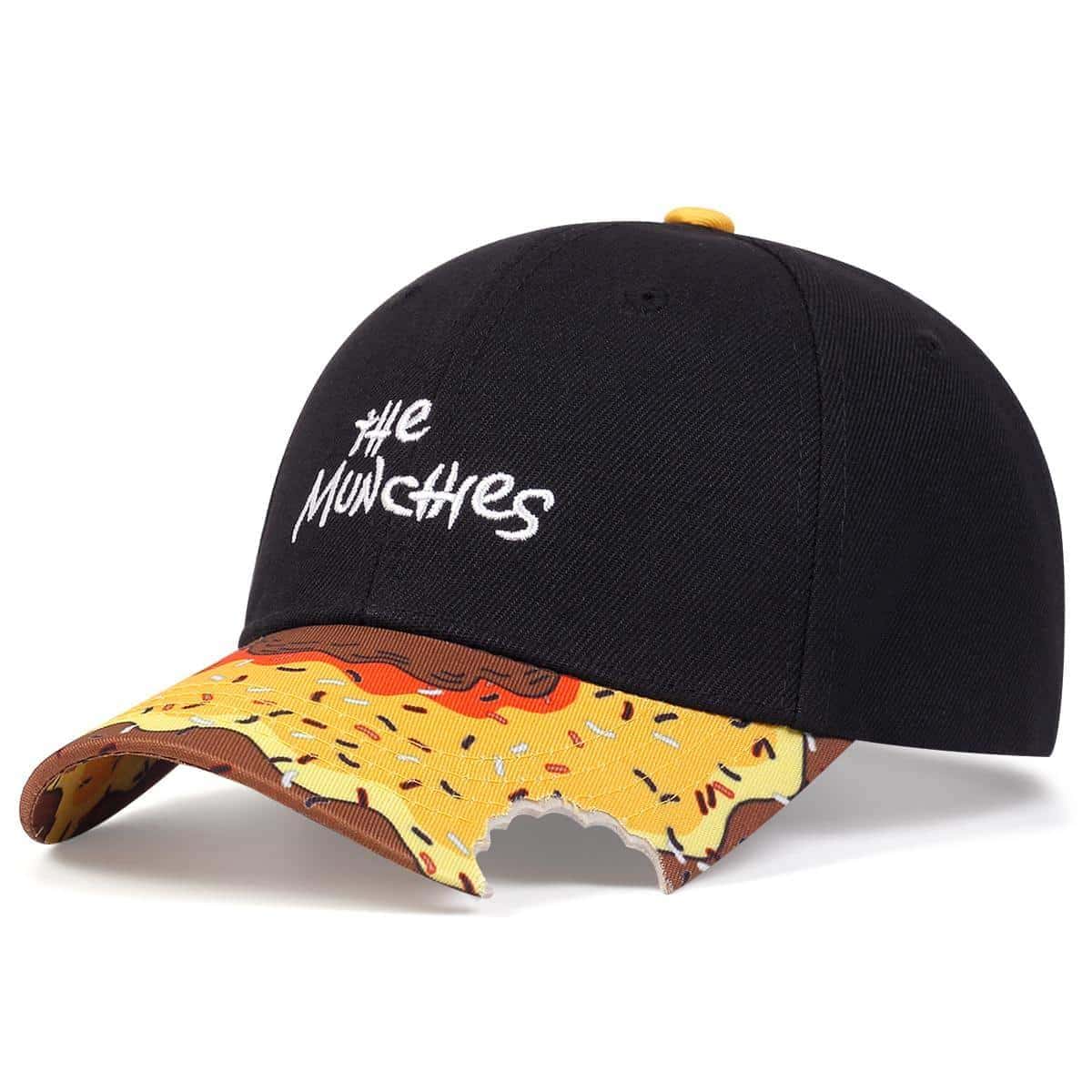 

Унисекс с вышитыми буквами, регулируемые полями, бейсболки, весна-осень, для отдыха на открытом воздухе, кепки для гольфа, кепки в стиле хип-хоп жёлтый/чёрный