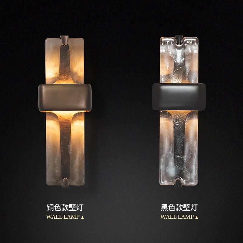 Loft American Vintage Rustic Wall Lamp Designer Living Room Wall Sconces Led Stair Corridor Nordic Bedroom Bedside Home Lighting