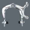 Road Bike Brake Caliper Long Arm Dual Pivots Side Pull C Shape Brake Clip Clamp Brake Repair Accessories for Mountain Road Bike