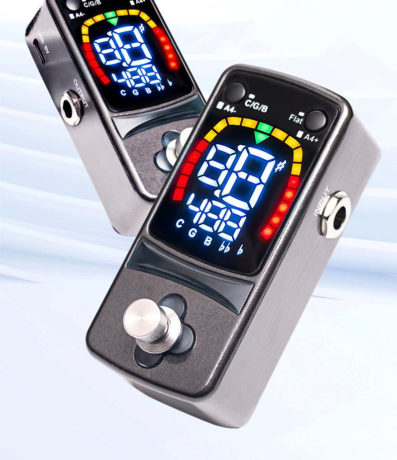 Ulepszony Pedał Pętli z Wielofunkcyjnym Stroikiem do Gitary