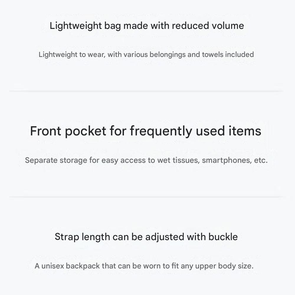 Der CAF Leichtrucksack Schwarz