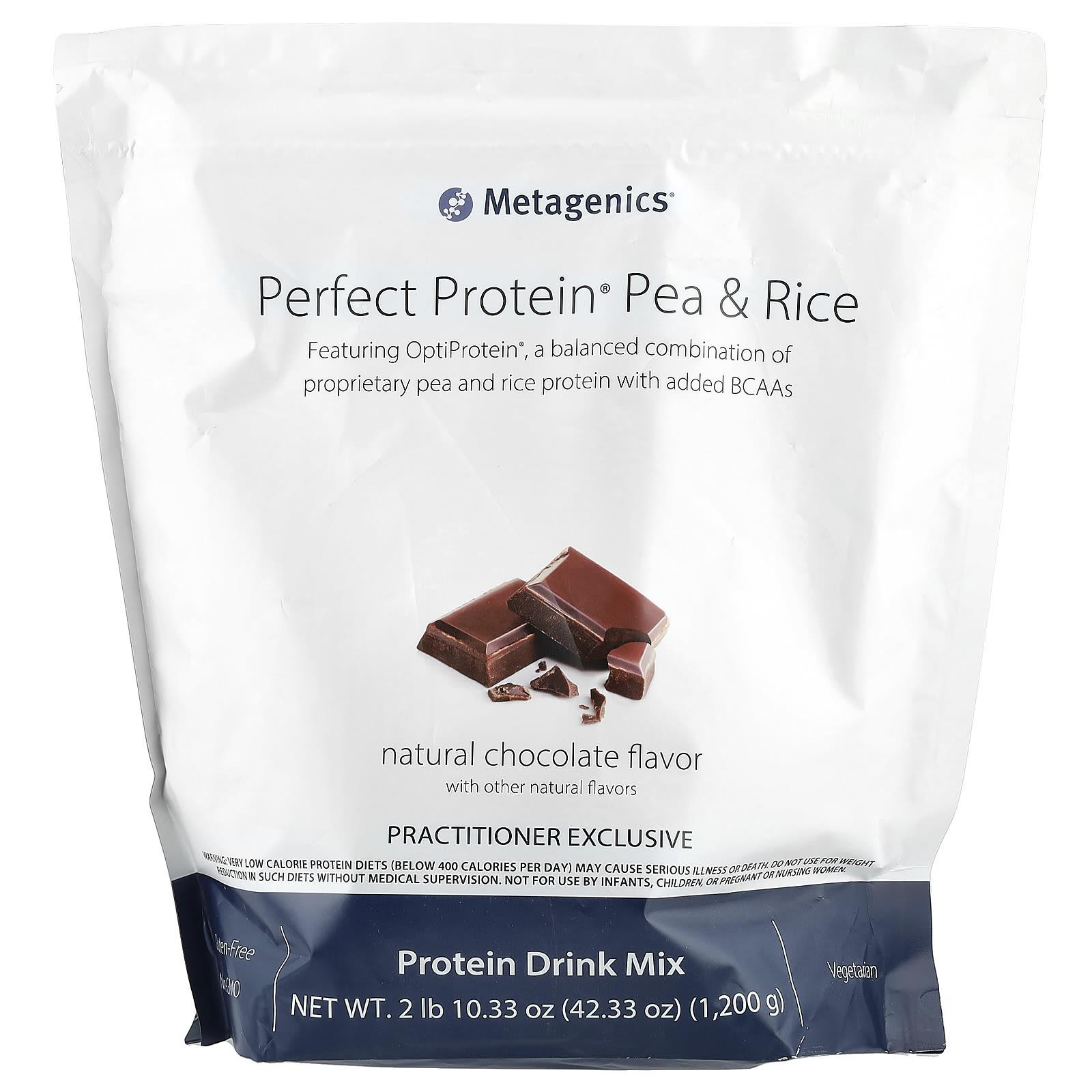 

Perfect Protein® Pea, Natural Chocolate, 1,200G (2Lb 10.33Oz)