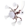 Tiny Hanging Light for Mini House Ceiling Lamp Prop Micro Landscaping Mini Light Smooth Surface Easy Clean Sturdy Construction