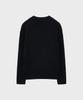 NOIRER Ribbed Zip-Up Knit (Black)