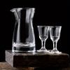 Set aus Glas, Baijia-Becher-Set, kreatives Weinset im chinesischen Stil, kleine Weinkanne und Becher-Set