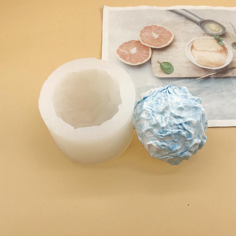 Jumbo Cream Puff Silicone Baking Mold - Reusable, Food Grade, DIY Chocolate Pinching Tool